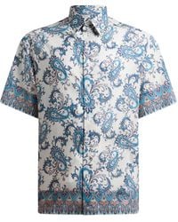 Etro - Short Sleeves Shirt - Lyst