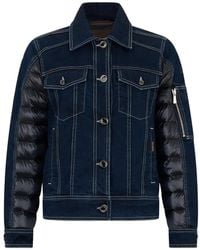 Moorer - Padded Bomber Jacket - Lyst