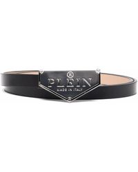 Philipp Plein - Iconic Plein Leather Belt - Lyst