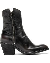 Officine Creative - Sydney Side Zip Boots - Lyst