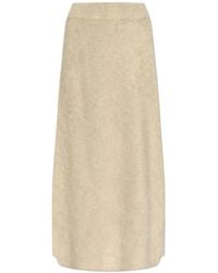 Lisa Yang - Kasjmier Midi-Rok - Lyst