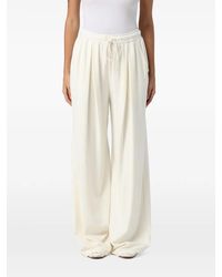 ELEH - Drawstring-Waist Wide-Leg Trousers - Lyst