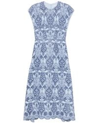 Rebecca Vallance - Blooming Lanterns Embroidered Maxi Dress - Lyst