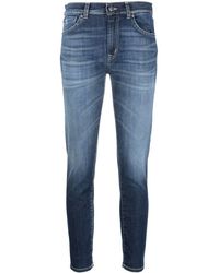 Dondup - High-waist Skinny-cut Jeans - Lyst
