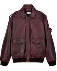 Coperni - Oversized Leather Jacket - Lyst