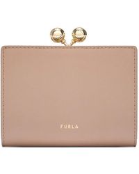 Furla - Dots Compact Wallet - Lyst