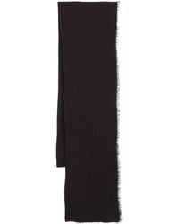 Faliero Sarti - Knitted Virgin Wool-Cashmere Blend Scarf - Lyst