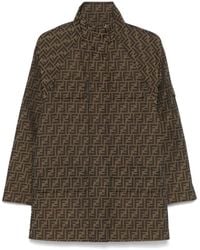 Fendi - Ff Canvas Jacket - Lyst