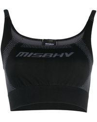MISBHV - Logo-print Sports Bra - Lyst