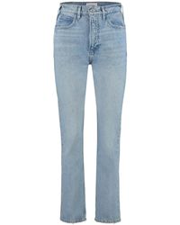 FRAME - Cotton Straight-Leg Jeans - Lyst