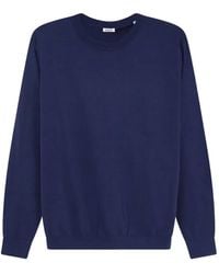 Aspesi - Crew-Neck Ribbed-Trim Sweater - Lyst