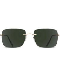 Silhouette - Rimless Square-Frame Sunglasses - Lyst