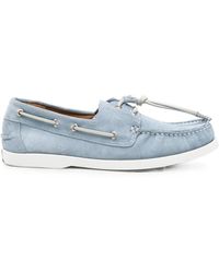Toga Virilis - Embellished Suede Boat Shoes - Lyst