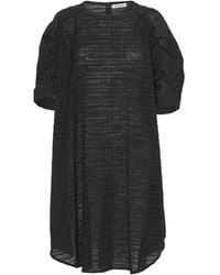 Henrik Vibskov - Puff-Sleeve Textured Day Dress - Lyst