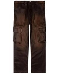 NAHMIAS - Logo-Appliqué Cargo Trousers - Lyst