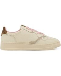 Autry - Sneakers Medalist Low Con Dettaglio Leopardato - Lyst