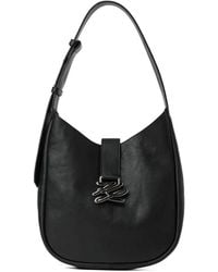 KARL LAGERFELD - Small K/Autograph Swing Shoulder Bag - Lyst