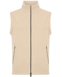 Fedeli - Zip-Up Cashmere Gilet - Lyst