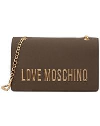 Love Moschino - Chain-Strap Cross Body Bag - Lyst