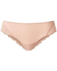 Twinset - Ribbed Lace Brief - Lyst