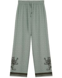 Domaine Des Artistes - ライオン シルクパンツ - Lyst