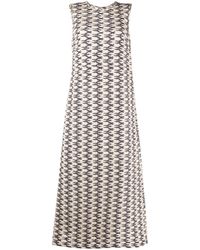Giuliva Heritage - Graphic-print Sleeveless Dress - Lyst