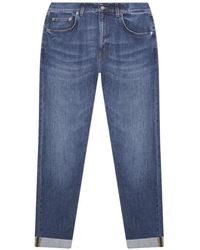 Dondup - Cuff-Hem Jeans - Lyst