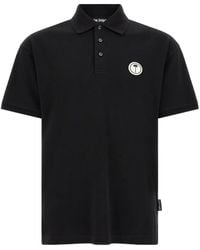 Palm Angels - Logo-Patch Polo Shirt - Lyst