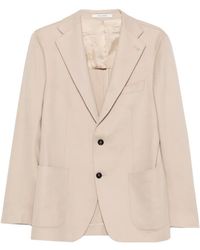 Tagliatore - Veste À Simple Boutonnage Et Col À Revers Crantés - Lyst