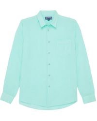Vilebrequin - Button-Up Linen Shirt - Lyst