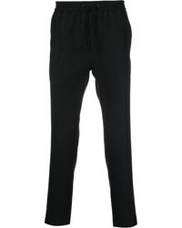 Calvin Klein - Drawstring-waist Straight-leg Trousers - Lyst