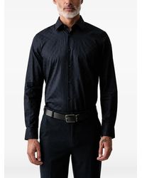 Joop! - Check-Patterned Long-Sleeve Shirt - Lyst
