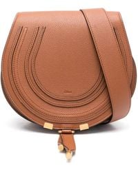 Chloé - Marcie Leather Cross Body Bag - Lyst