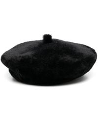 Ruslan Baginskiy - Baskenmütze Aus Faux Fur - Lyst