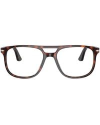 Persol - Greta Bril Met Piloten Montuur - Lyst