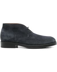 Tod's - Chukka Suede Lace-Up Boots - Lyst