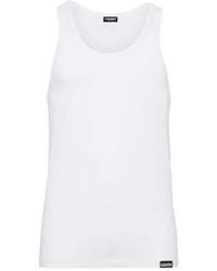 DSquared² - Logo-Print Tank Top - Lyst