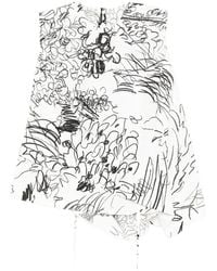 JNBY - Waist-Defining Floral Top - Lyst