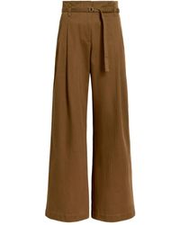 Proenza Schouler - Pantalones anchos con pinzas - Lyst