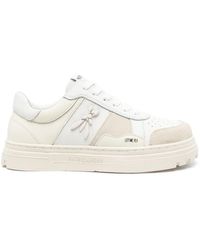 Patrizia Pepe - Baskets En Cuir À Logo Embossé - Lyst