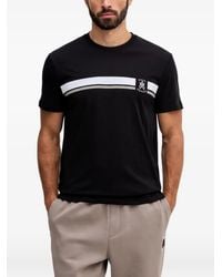 ARMANI EXCHANGE - Logo-Detail T-Shirt - Lyst