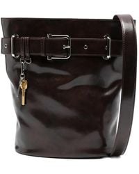 OSOI - Belted Bucket Bag - Lyst