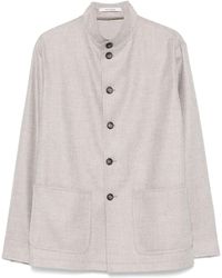 Tagliatore - Button-Up Shirt Jacket - Lyst