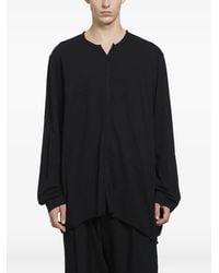 Ziggy Chen - V-Neck Long-Sleeve T-Shirt - Lyst