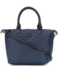 Woolrich Sac cabas à fermeture zippée - Bleu
