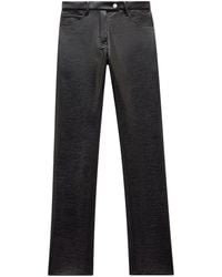 Courreges - Straight-Leg Vinyl Trousers - Lyst