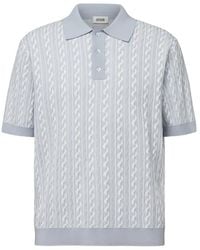 DRYKORN - Polo Tamian En Maille Torsadée - Lyst