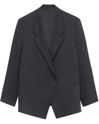 BITE STUDIOS - Blazer Polus con solapas asimétricas - Lyst
