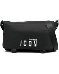 DSquared² - Icon Logo-print Shoulder Bag - Lyst