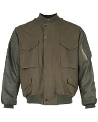 Junya Watanabe - Panelled Bomber Jacket - Lyst
